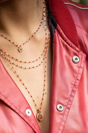 Image of Gigi Clozeau classic necklace in poppy