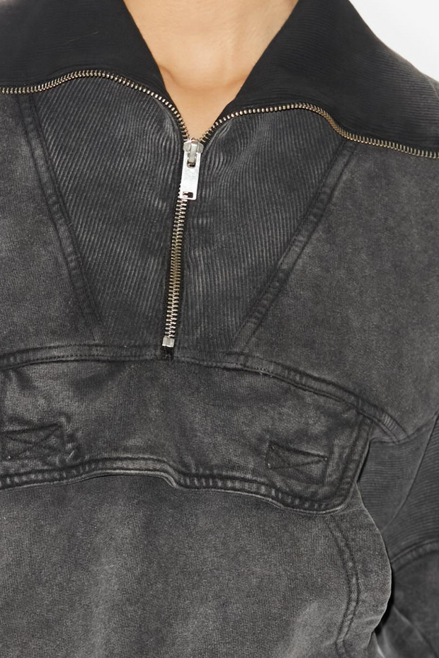 Image of Isabel Marant Etoile Phenix sweatshirt in faded black