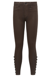 Image of L'agence Piper jean in espresso coated