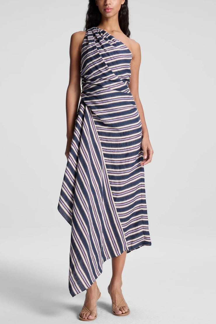 Image of model wearing the A.L.C. Lyn Dress front view