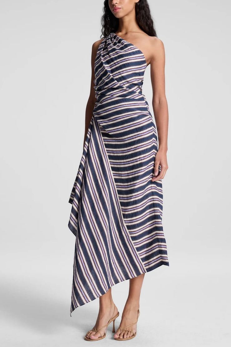 Image of model wearing the A.L.C. Lyn Dress front view