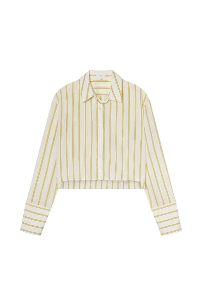 Image of the A.L.C. Maude Top against white background