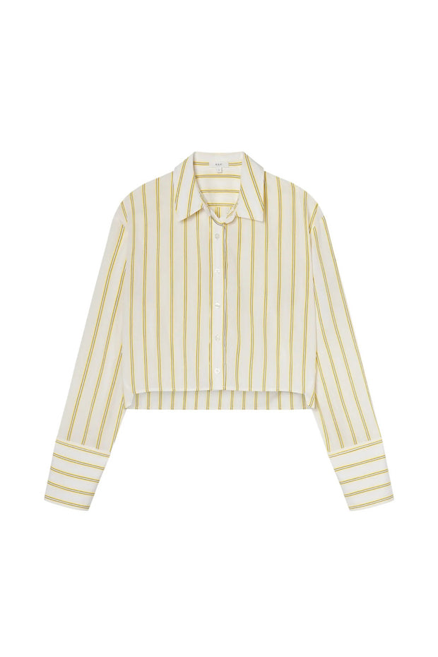 Image of the A.L.C. Maude Top against white background