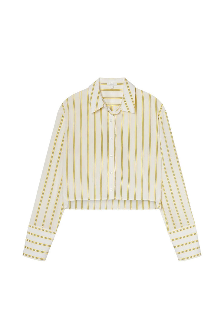 Image of the A.L.C. Maude Top against white background