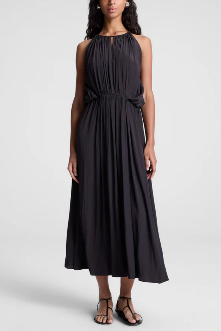 Image of model wearing the A.L.C. Meredith Dress front view