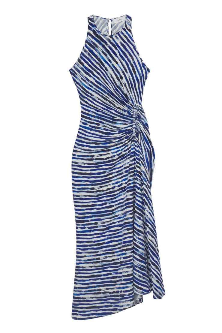 Image of the A.L.C. ruby dress against white background
