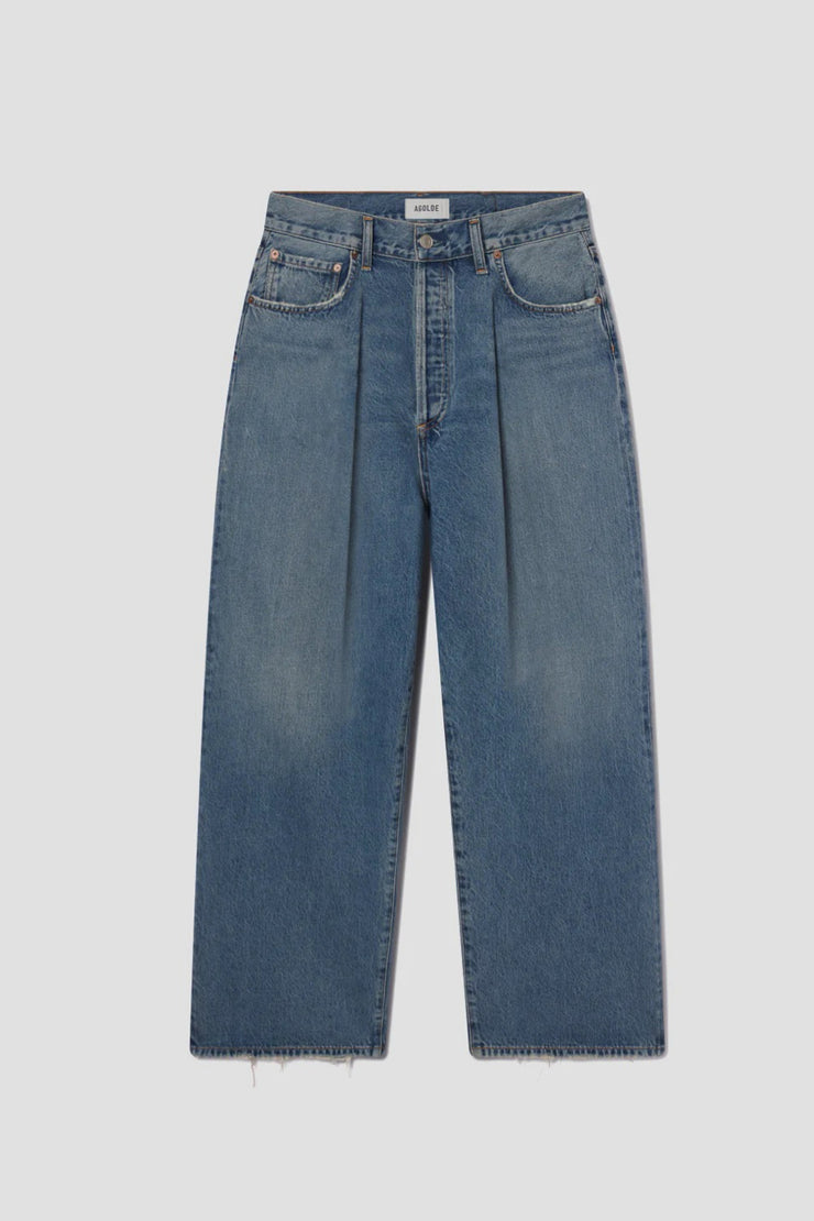 Image of the Agolde Franka Pleated Baggy Jean