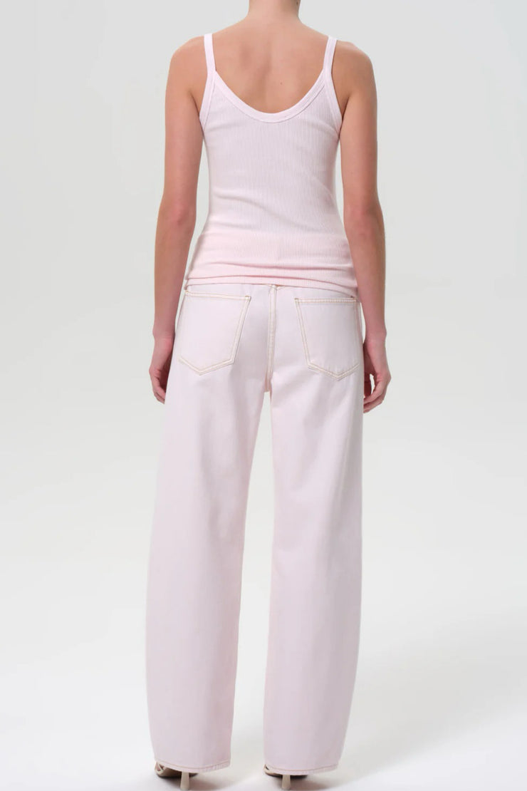 Image of model wearing the Agolde Low Curve Jeans back view