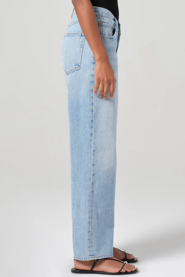 Image of Agolde V-waist baggy jean in prevail