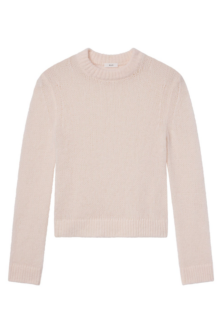 Image of A.L.C Bowie sweater in light pink