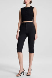Image of model wearing the A.L.C Lottie Top front view