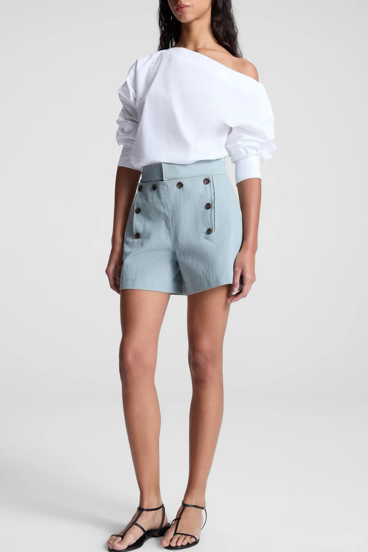 Image of model wearing the A.L.C. Lucas Short front view
