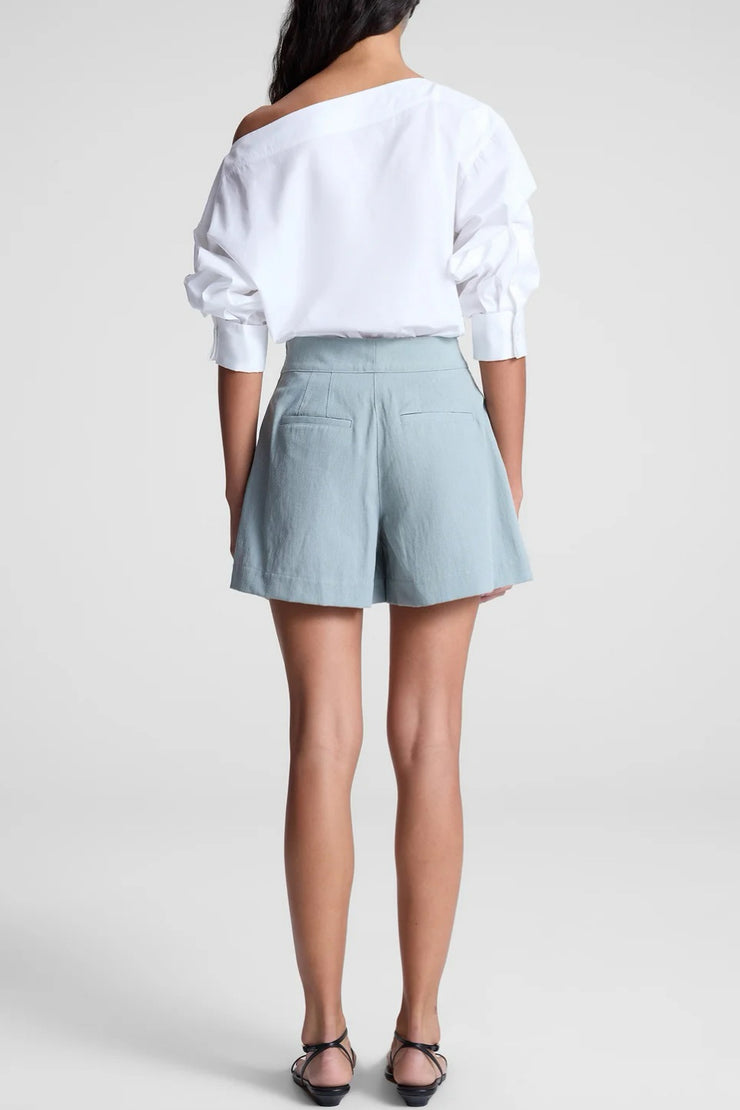 Image of model wearing the A.L.C. Lucas Short back view