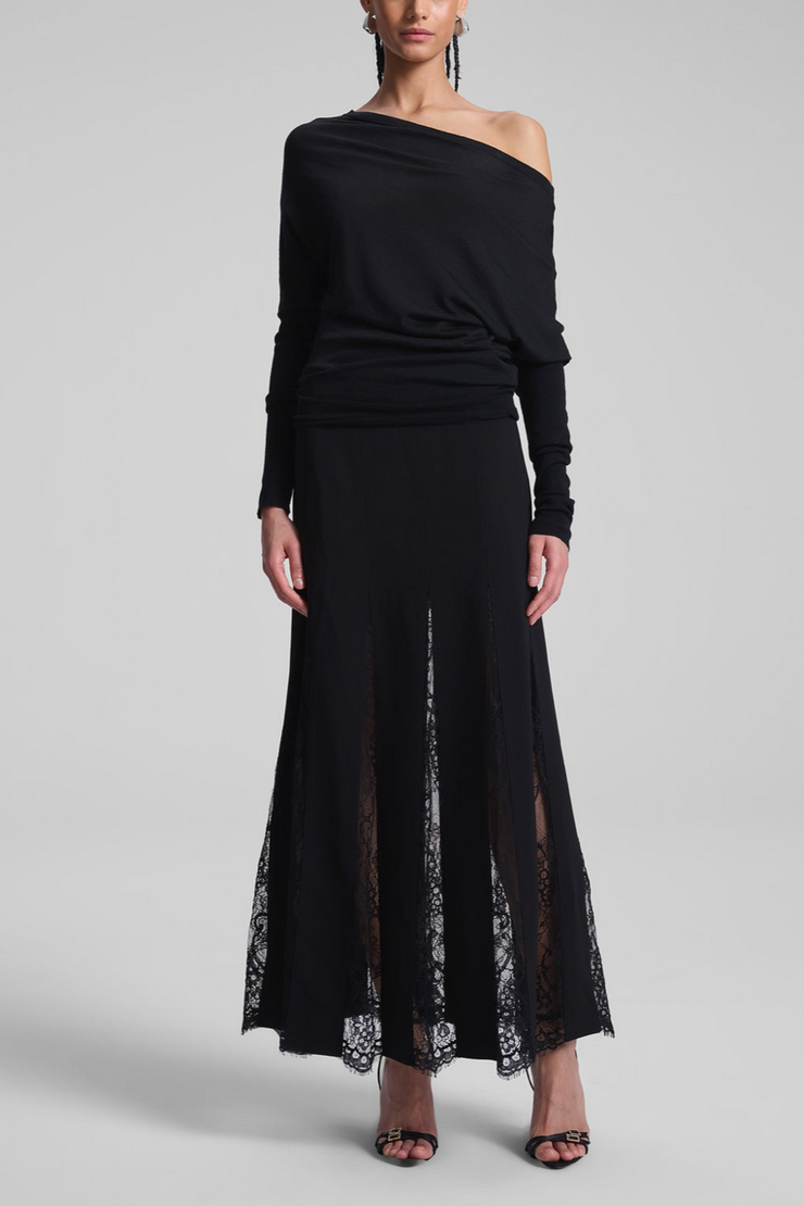 Image of ALC Mira skirt in black