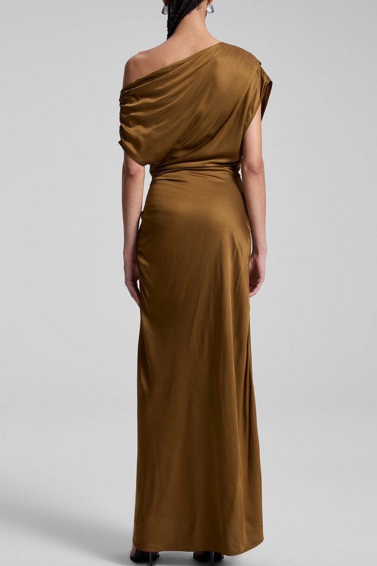 Image of A.L.C. Penny dress in mocha