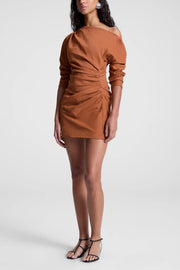 Image of model wearing the A.L.C.Sona Dress front view 