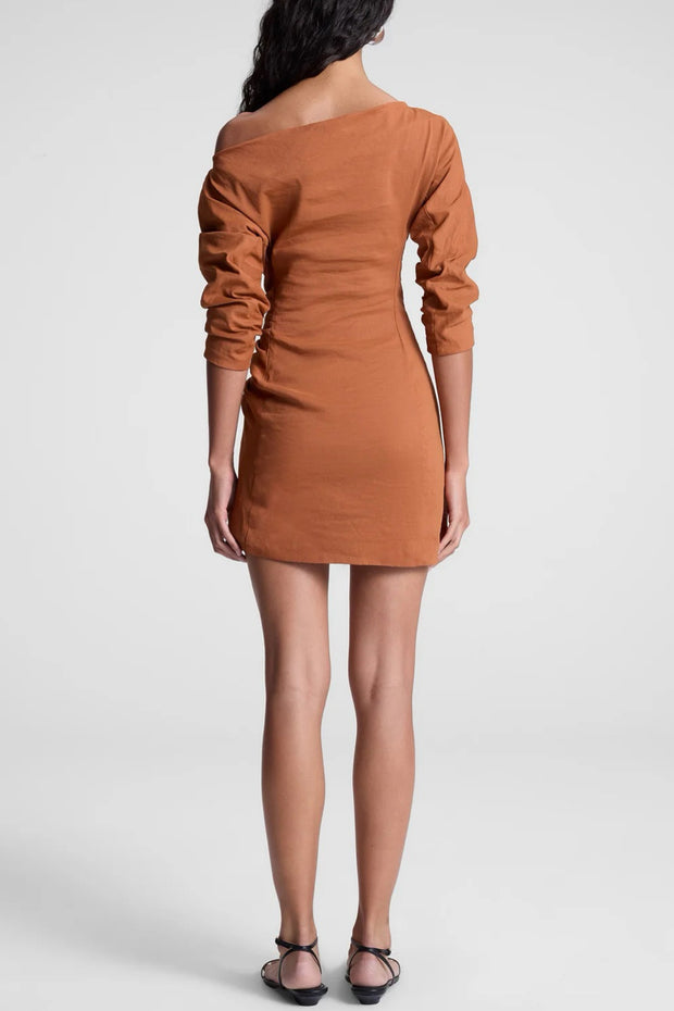 Image of model wearing the A.L.C.Sona Dress back view