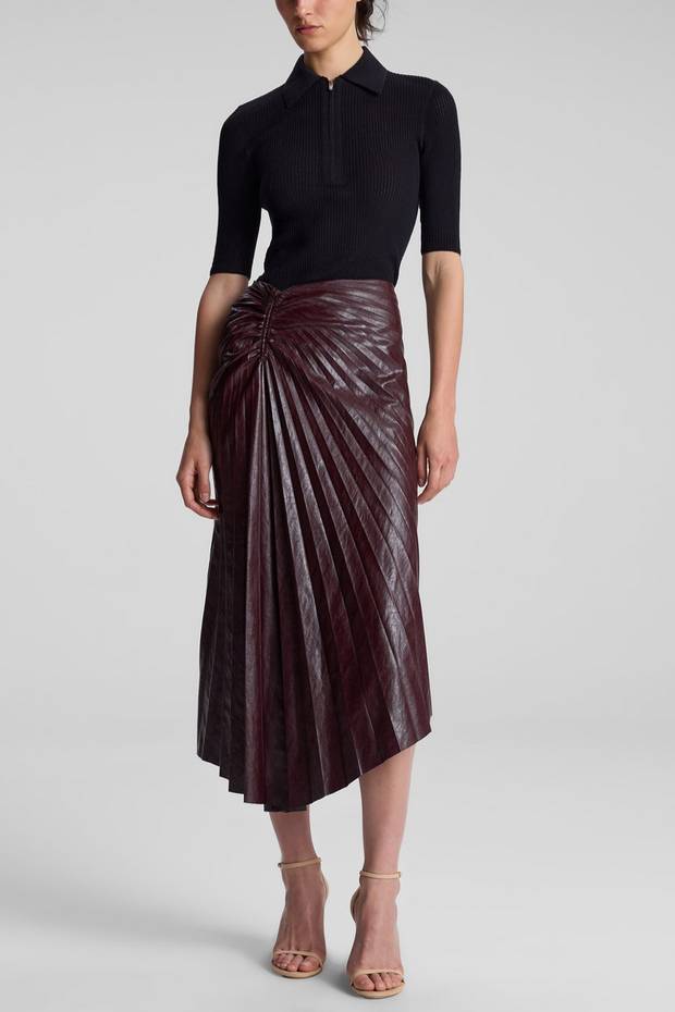 Image of ALC Tracy skirt in smoky silver