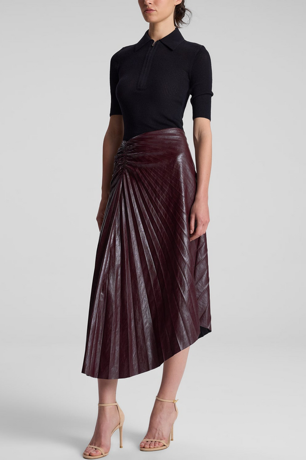 Image of ALC Tracy skirt in smoky silver