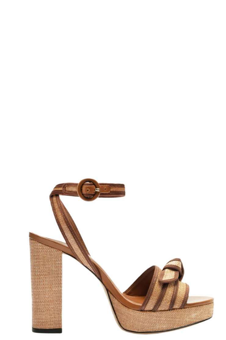 Image of Alexandre Birman grosgrain platform sandal 