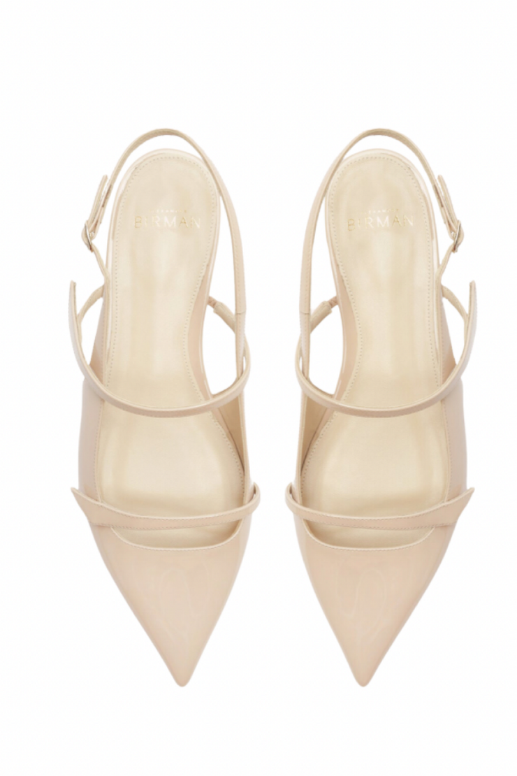 Image of Alexandre Birman Tita flat in semolina