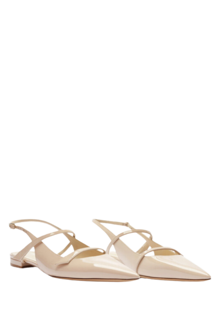 Image of Alexandre Birman Tita flat in semolina