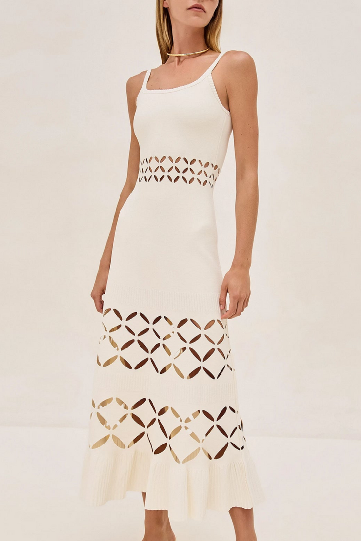 Image of Alexis Elayne dress in off white