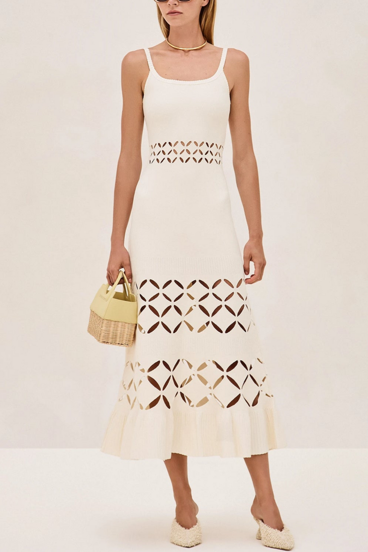 Image of Alexis Elayne dress in off white