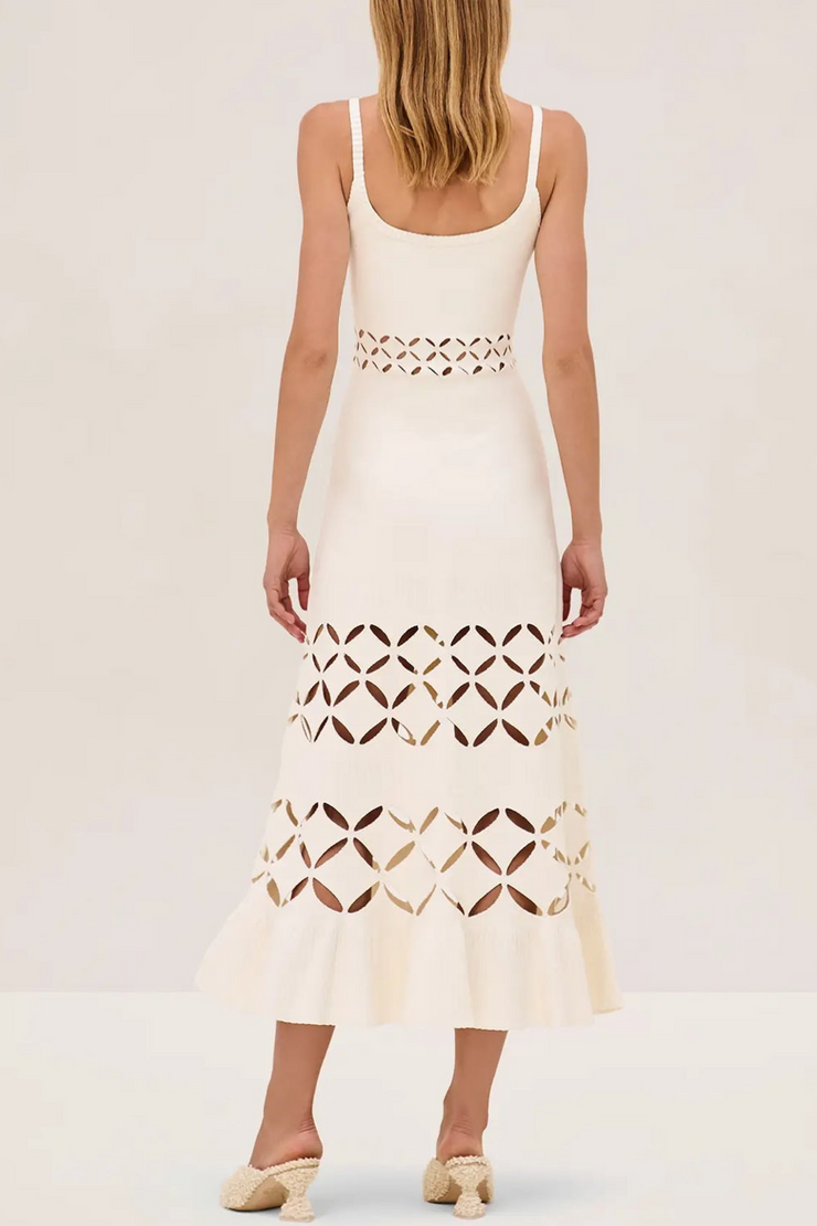 Image of Alexis Elayne dress in off white