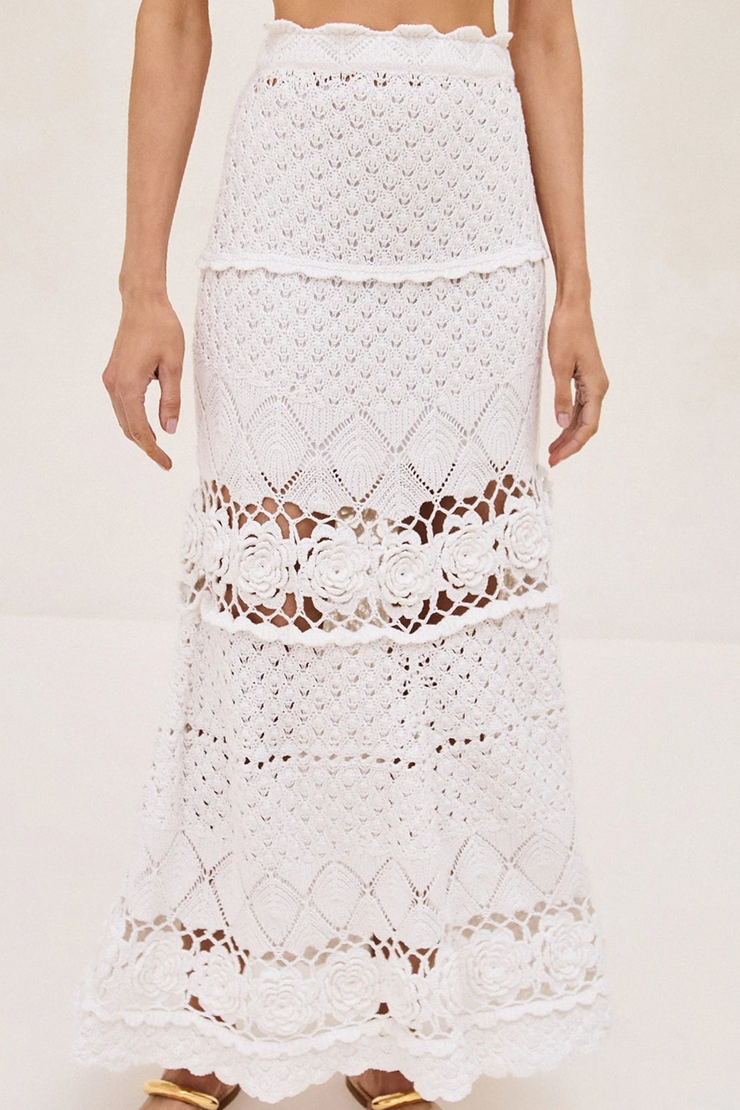 Image of Alexis Jana skirt in white