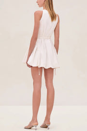 Image if model wearing the Alexis Lidiane Dress back view