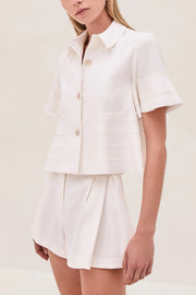 Image of model wearing the Alexis Nika Top front view