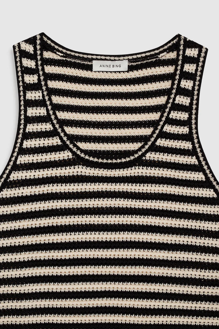 Image of the Anine Bing Arie Dress front view close up