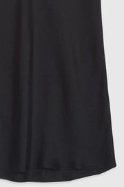 Image of the Anine Bing Bar Silk Skirt front view close up