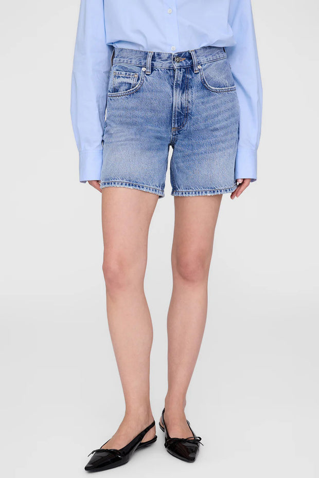 Image of model wearing the Anine Bing Heath Short front view