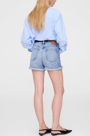Image of model wearing the Anine Bing Heath Short back view 