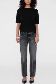 Image of model wearing the Anine Bing Jackson Sweater front view