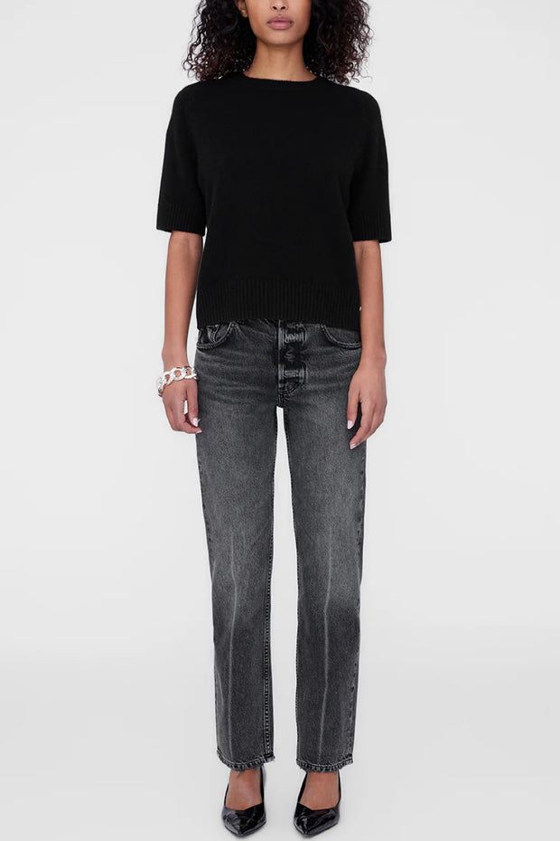 Image of model wearing the Anine Bing Jackson Sweater front view