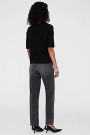 Image of model wearing the Anine Bing Jackson Sweater back view