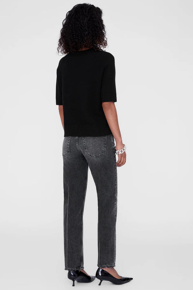 Image of model wearing the Anine Bing Jackson Sweater back view