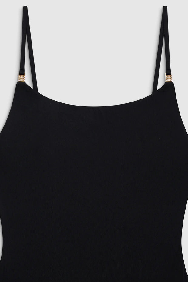 Image of lthe Anine Bing Vesta One Piece front view close up