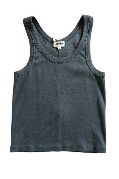 Image of Asher Sara tank in vintage black