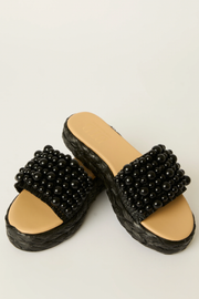 Image of BTB pearl black espadrille