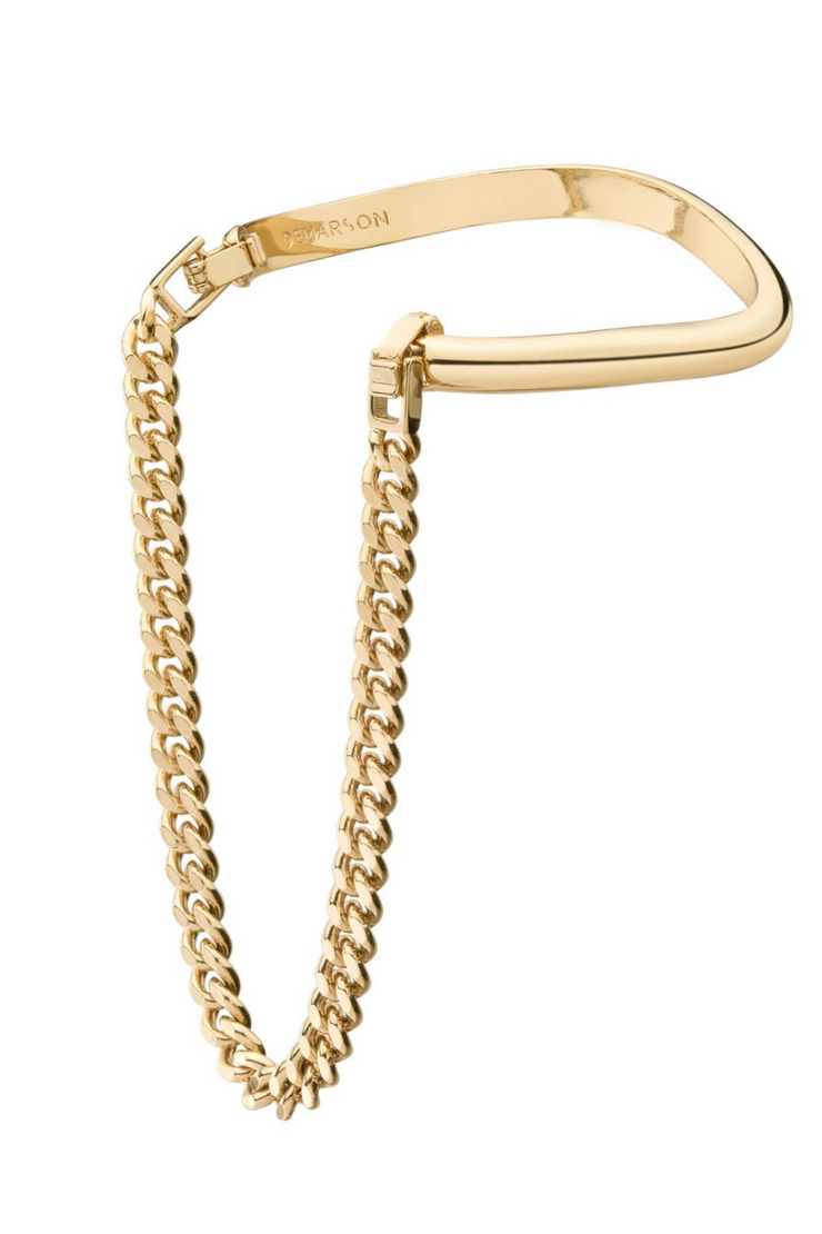 Image of Demarson Venus cuff in gold