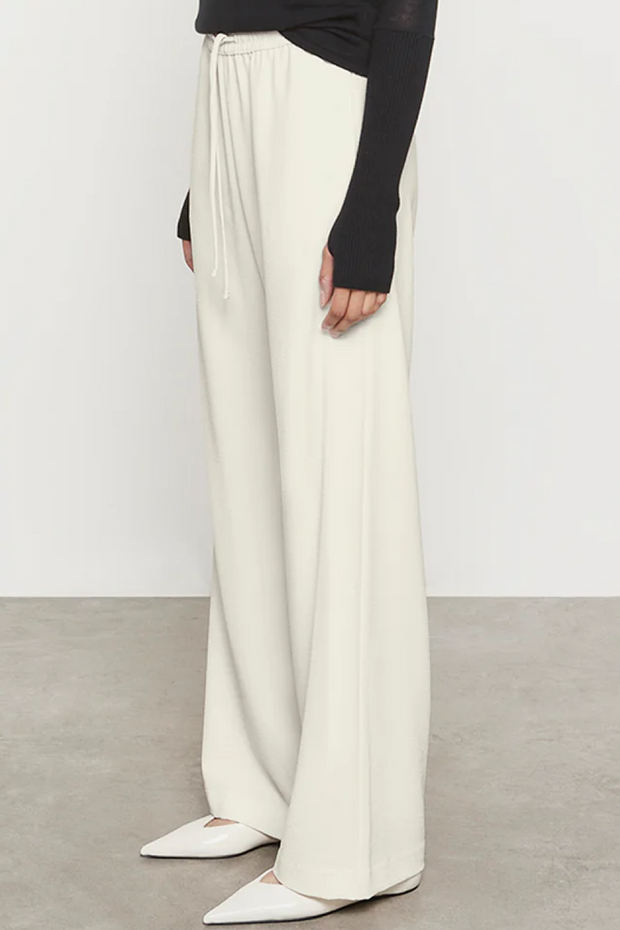 Image of Enza Costa crepe drawstring pant