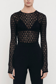 Image of Enza Costa long sleeve lace top