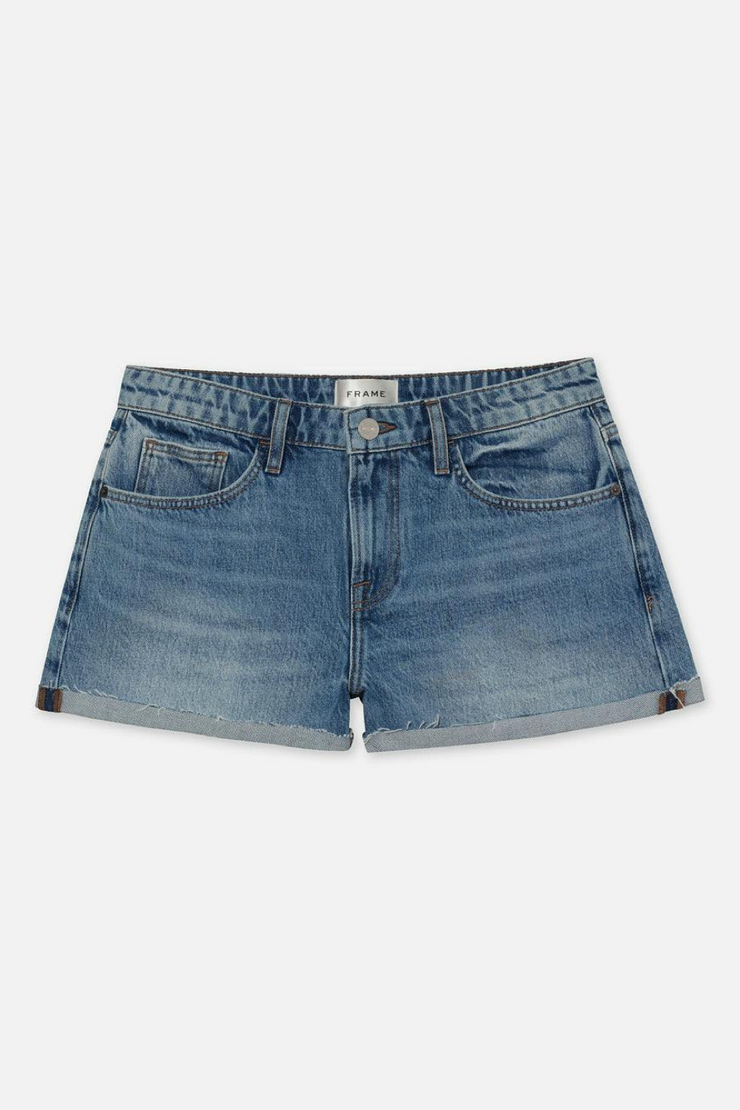 Frame Le Grand Garcon short in divine