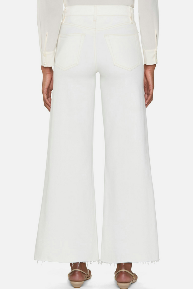 Image of Frame le palazzo crop in au natural