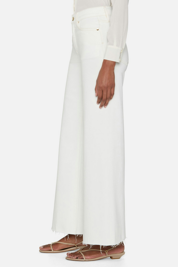 Image of Frame le palazzo crop in au natural