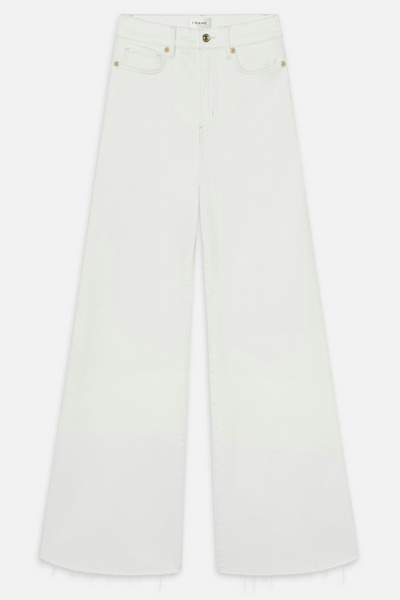 Image of Frame le palazzo crop in au natural